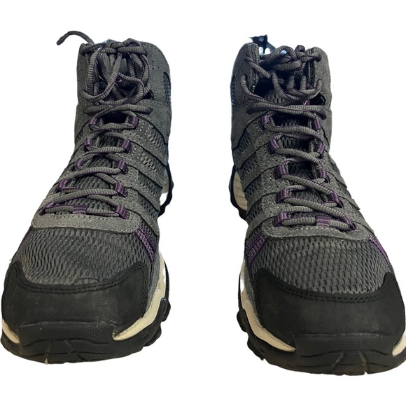 Columbia Womens Helvatia Mid Omni Grip BL3912-046 Gray trail Boots Size US 10 - Picture 4 of 9